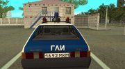 Москвич 2141 Милиция 90-х para GTA San Andreas miniatura 8