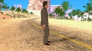 Рестлер Крис Джерихо (деловой костюм) для GTA San Andreas миниатюра 4