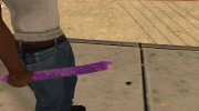 Insanity Purple Dildo para GTA San Andreas miniatura 3