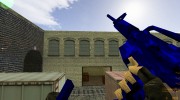 Blue Camo M4 для Counter Strike 1.6 миниатюра 3