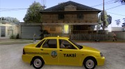 ВАЗ 2170 Priora Baki taksi для GTA San Andreas миниатюра 5