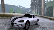 2006 Dodge Viper SRT10 для GTA San Andreas миниатюра 5