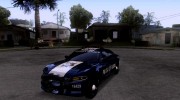 2015 Dodge charger police federal para GTA San Andreas miniatura 1