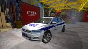 Volkswagen Polo (Virtus) TR POLİS 2019 for GTA San Andreas miniature 1