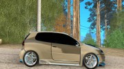 Volkswagen Golf GTI Sport tuned for GTA San Andreas miniature 5