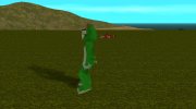Человек в зеленом костюме худого саблезубого тигра из Zoo Tycoon 2 for GTA San Andreas miniature 3
