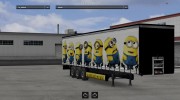 Minions trailer for Euro Truck Simulator 2 miniature 2