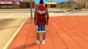 Уличная Hip-Hop Майка for GTA San Andreas miniature 3