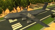 Lockheed C-5M Galaxy para GTA San Andreas miniatura 2