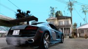 Audi R8 V10 v2 for GTA San Andreas miniature 4