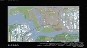 Разноцветная, прозрачная карта для GTA San Andreas миниатюра 1