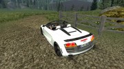 Audi R8 Spider v 1.1 for Farming Simulator 2013 miniature 7