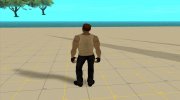 Postal dude в бежевой майке para GTA San Andreas miniatura 4