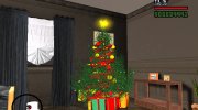 Рождественская ёлка в доме Эль Корона для GTA San Andreas миниатюра 1