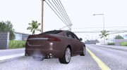 Jaguar XFR 2010 v1.0 для GTA San Andreas миниатюра 3