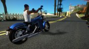 Harley-Davidson FXDB - Dyna Street Bob 2017 для GTA San Andreas миниатюра 3
