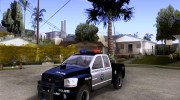 Dodge Ram 1500 Police for GTA San Andreas miniature 1