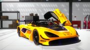 2018 McLaren 720S GT3 для GTA San Andreas миниатюра 1