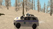 Audi Q7 Полиция para GTA San Andreas miniatura 3