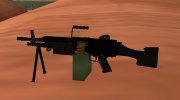 M249 Machine Gun for GTA San Andreas miniature 1