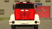 Автоцистерна пожарная АЦ-40 (ЗИЛ-433104) для GTA San Andreas миниатюра 2