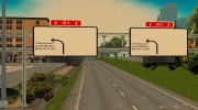 Латвийские дорожные знаки в Либерти for GTA 3 miniature 1