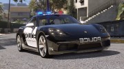 Porsche 718 Cayman S Hot Pursuit Police for GTA 5 miniature 11
