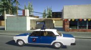 ВАЗ-2107 Милиция 90-тых for GTA San Andreas miniature 2