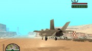 F 35B Lightning II для GTA San Andreas миниатюра 2