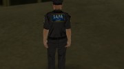 SAPA Cadet Skin для GTA San Andreas миниатюра 1