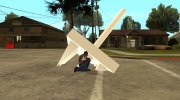 Огромные белые колья из Teenage Mutant Ninja Turtles (2003) для GTA San Andreas миниатюра 5