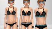 Santorini Bikini para Sims 4 miniatura 2