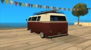 Camper GTA V ImVehFt для GTA San Andreas миниатюра 8