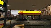 Shell Petrol Station V2 Updated для GTA 4 миниатюра 6