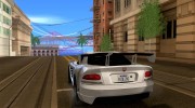 Dodge Viper для GTA San Andreas миниатюра 3