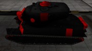 Черно-красные зоны пробития M6A2E1 для World Of Tanks миниатюра 2