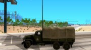 Millitary Truck from Mafia II для GTA San Andreas миниатюра 2