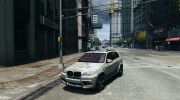 BMW X5M Chrome для GTA 4 миниатюра 1