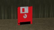Красная иконка сохранения игры для GTA San Andreas миниатюра 4