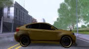 BMW X6M Hamann для GTA San Andreas миниатюра 4