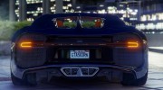 2017 Bugatti Chiron 1.5 для GTA 5 миниатюра 7