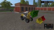 WHEEL LOADER SHOVEL MULTICOLOR 10000L V1.0.0.0 para Farming Simulator 2017 miniatura 7