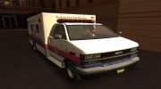 GTA V Brute Ambulance (EML) для GTA San Andreas миниатюра 1