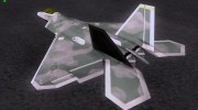 F 22 Raptor Ryuuhou Itasha for GTA San Andreas miniature 4