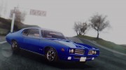 1969 Pontiac GTO The Judge Hardtop Coupe (4237) for GTA San Andreas miniature 1