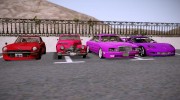 Новые цвета раскраски автомобилей для GTA San Andreas миниатюра 2