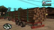 Iveco EuroTech Forest Trailer для GTA San Andreas миниатюра 4