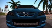 Mazda 3 MPS Tunable para GTA San Andreas miniatura 6