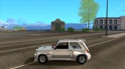 Renault 5 Turbo для GTA San Andreas миниатюра 2