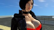 Ada Wong Sexy Jacket Corset для GTA San Andreas миниатюра 2